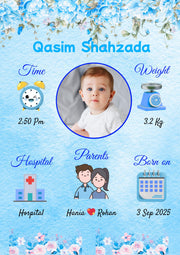 New Born Baby Photo Frame To Store A Memory | Best Customize Gift For New Parents