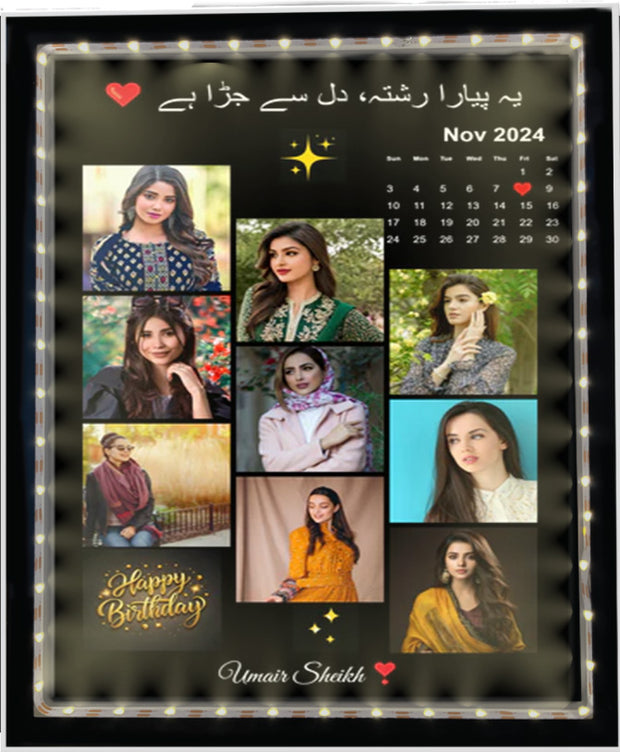 3 in 1 LED Magic Photo Frame | Biggest Design Collection