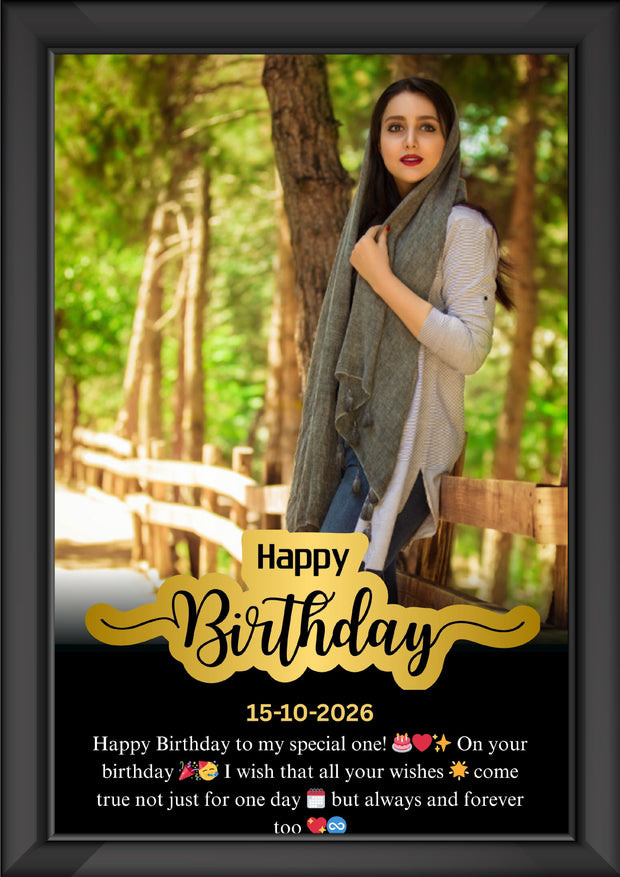 Single Photo Frame, Best Personalize Gift That Creates Memory