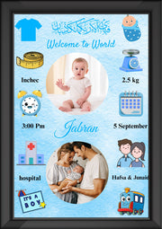 New Born Baby Photo Frame To Store A Memory | Best Customize Gift For New Parents