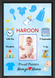 New Born Baby Photo Frame To Store A Memory | Best Customize Gift For New Parents