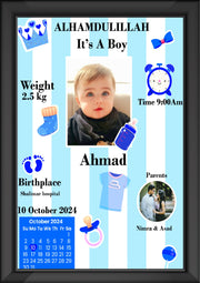 New Born Baby Photo Frame To Store A Memory | Best Customize Gift For New Parents