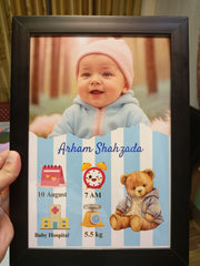 New Born Baby Photo Frame To Store A Memory | Best Customize Gift For New Parents