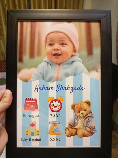 New Born Baby Photo Frame | Best Gift For NewBorn Babies